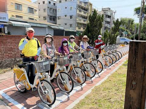 可從新化武德殿借YouBike2.0騎到虎頭埤風景區歸還